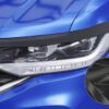 Paupières de phares avants (la paire) pour VW T-Cross toutes carrosseries (depuis 2018) - Fabriqué en ABS glossy (Noir brillant)