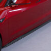 Bas de caisse (la paire) pour Tesla Model 3 toutes carrosseries (depuis 2017) - Fabriqué en ABS (6 finitions au choix)