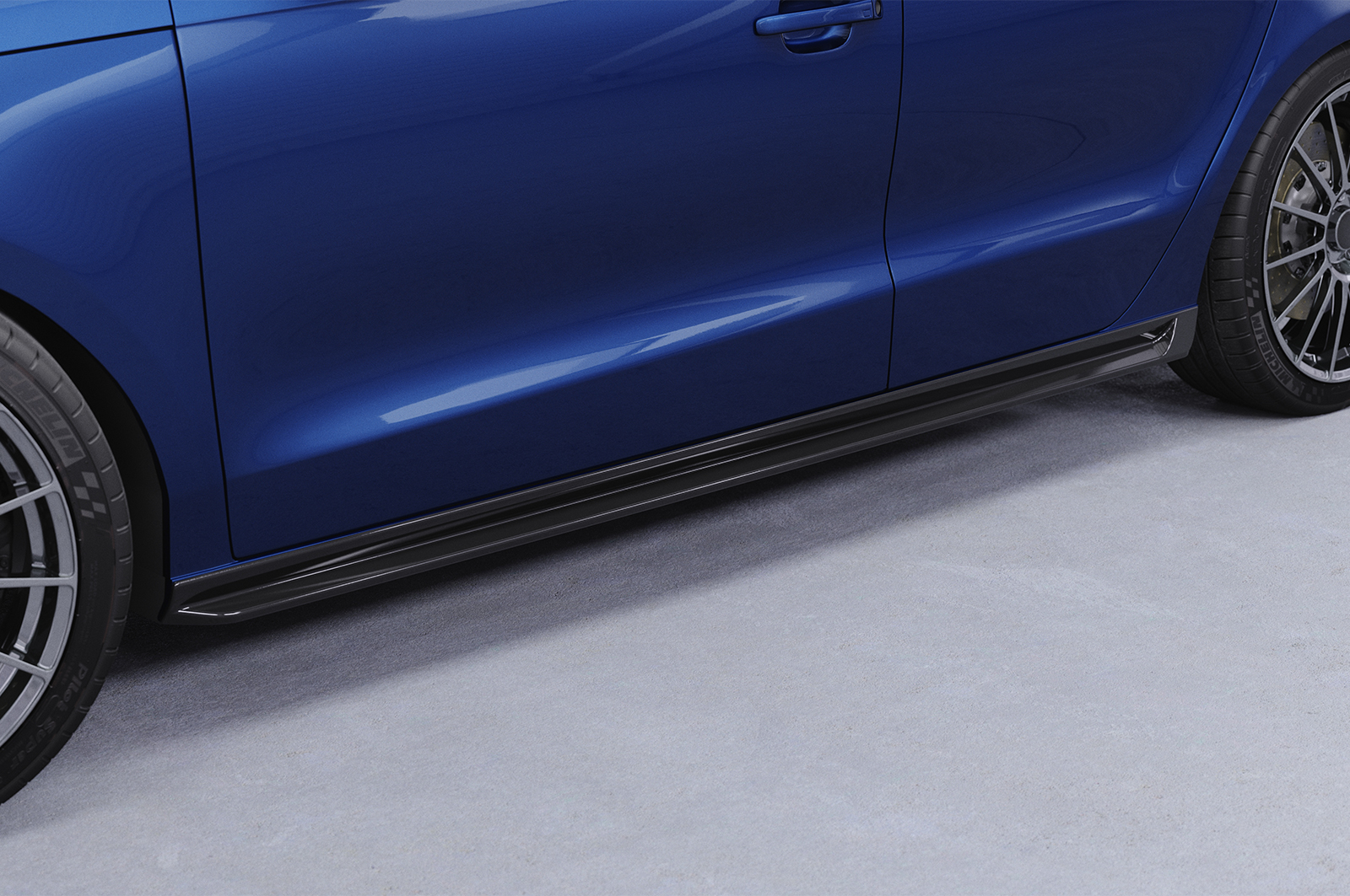 Bas de caisse (la paire) pour Audi A1 8X toutes carrosseries (2010-2018) - Fabriqué en ABS (6 finitions au choix)