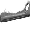 Bas de caisse (la paire) pour Porsche 718 Boxster / Cayman (Typ 982) toutes carrosseries (depuis 2016) - Fabriqué en ABS (6 finitions au choix)