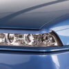Paupières de phares avants (la paire) pour BMW Série 3 E36 berline / coupé / cabriolet / Compact / break / M3 coupé / M3 cabriolet / M3 berline (1990-2000) - Fabriqué en ABS (à peindre)